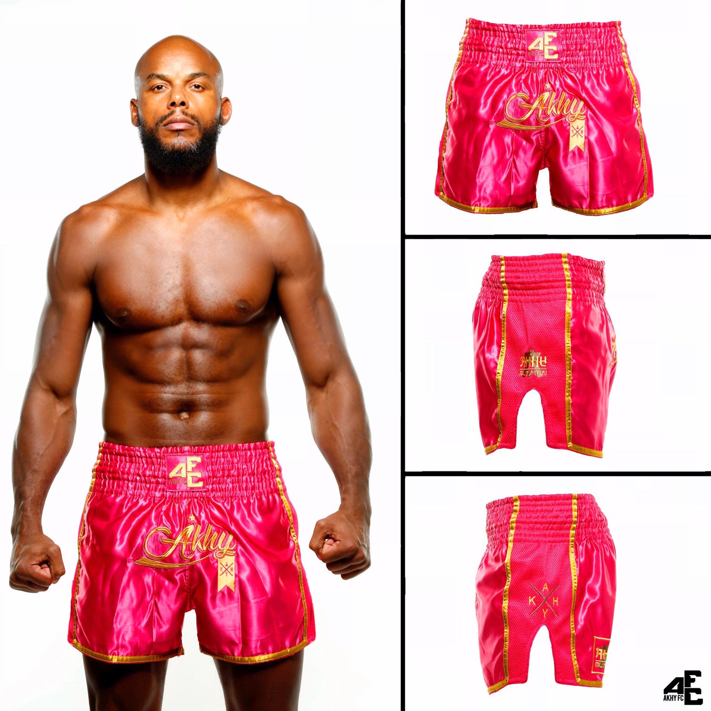 SHORT MMA ROSE&GOLD