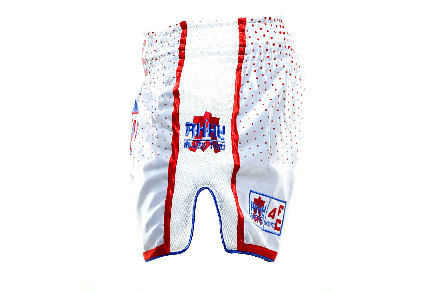 SHORT MMA WHITE&RED