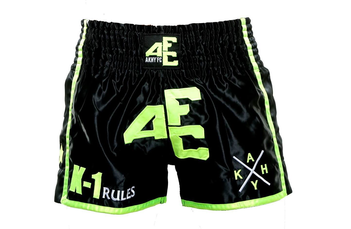 SHORT MMA BLACK&GREEN