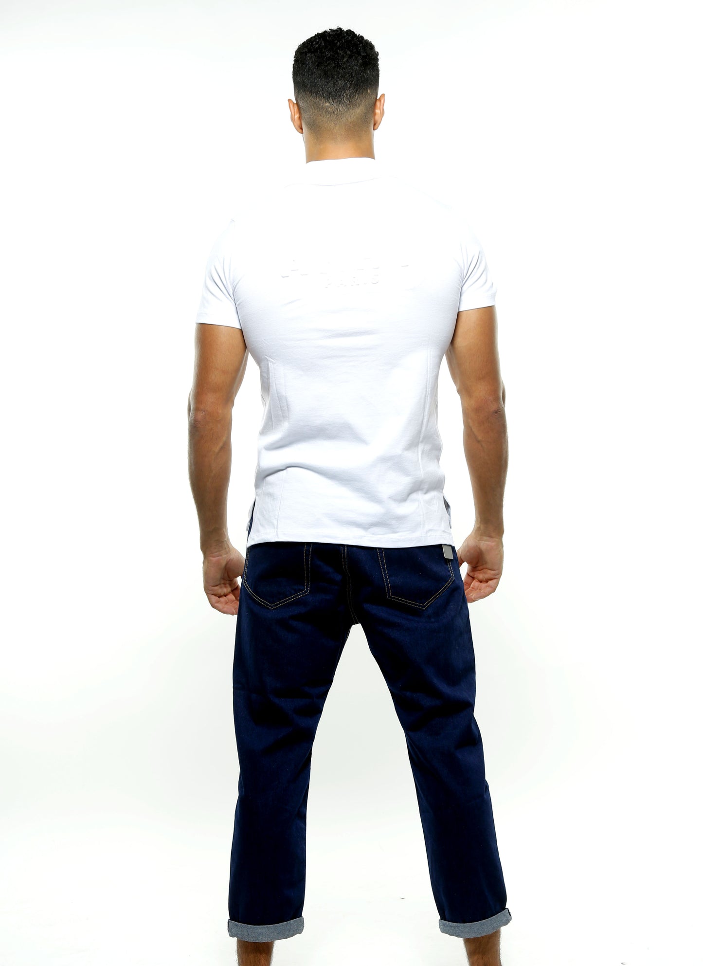 T-SHIRT POLO AKHY WHITE