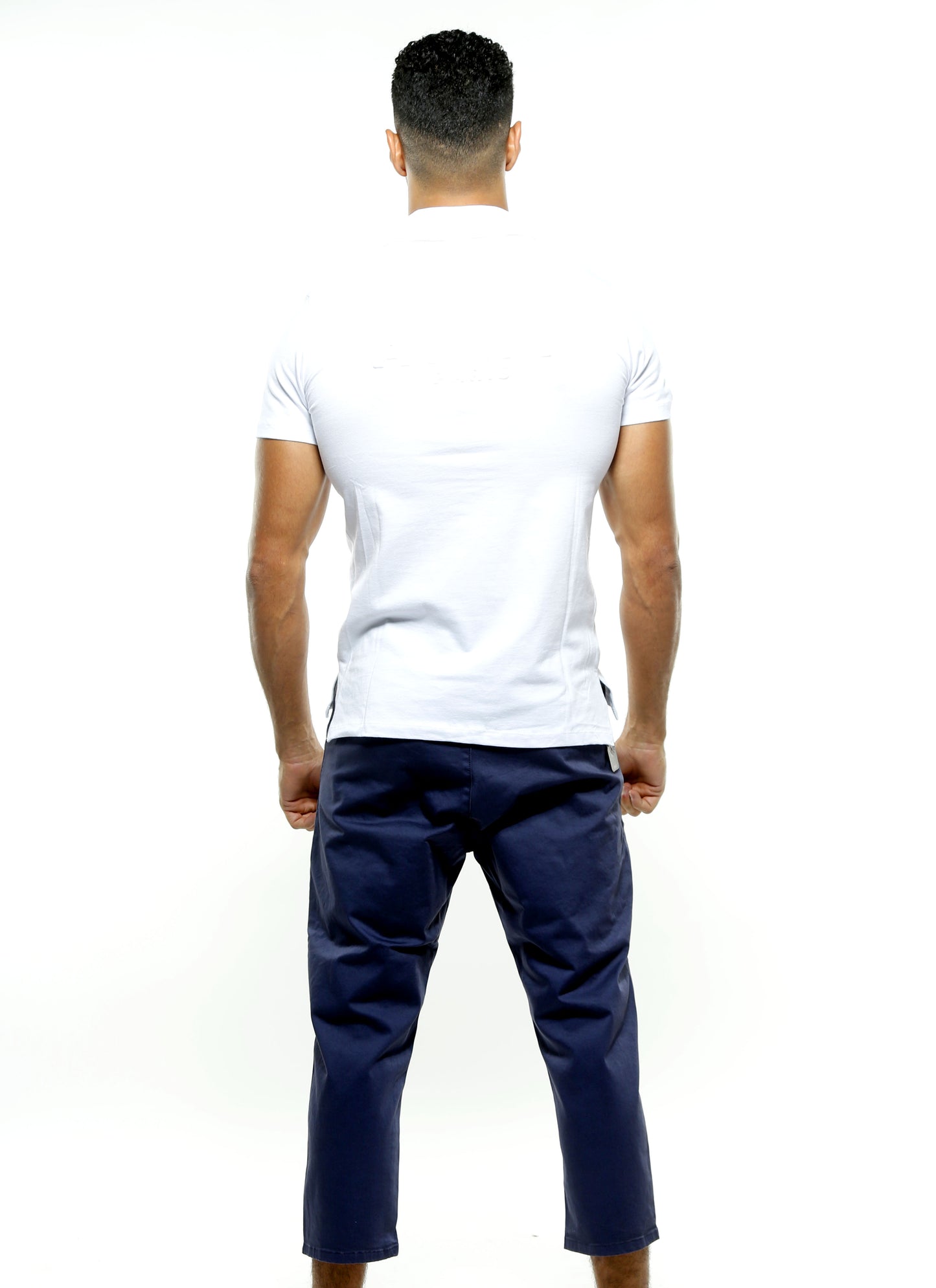 T-SHIRT POLO AKHY WHITE