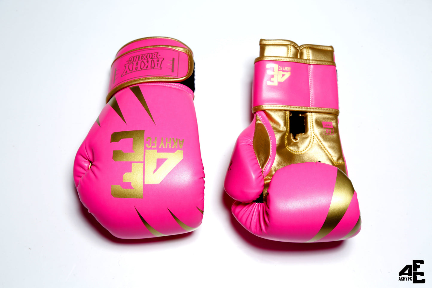 BOXING GLOVES PINK&GOLD