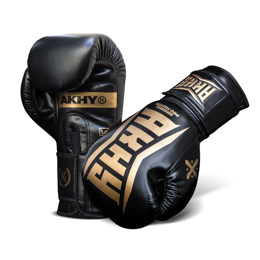 BOXING GLOVES BLACK&GOLD