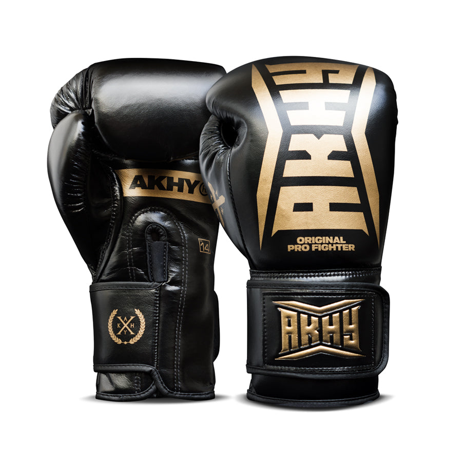 BOXING GLOVES BLACK&GOLD