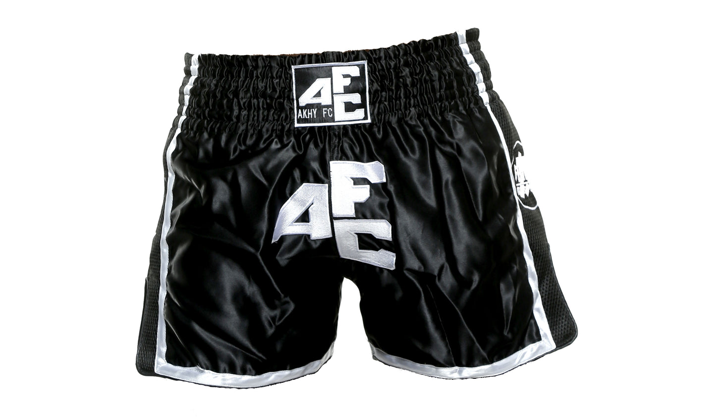 BLACK&amp;WHITE MMA SHORTS