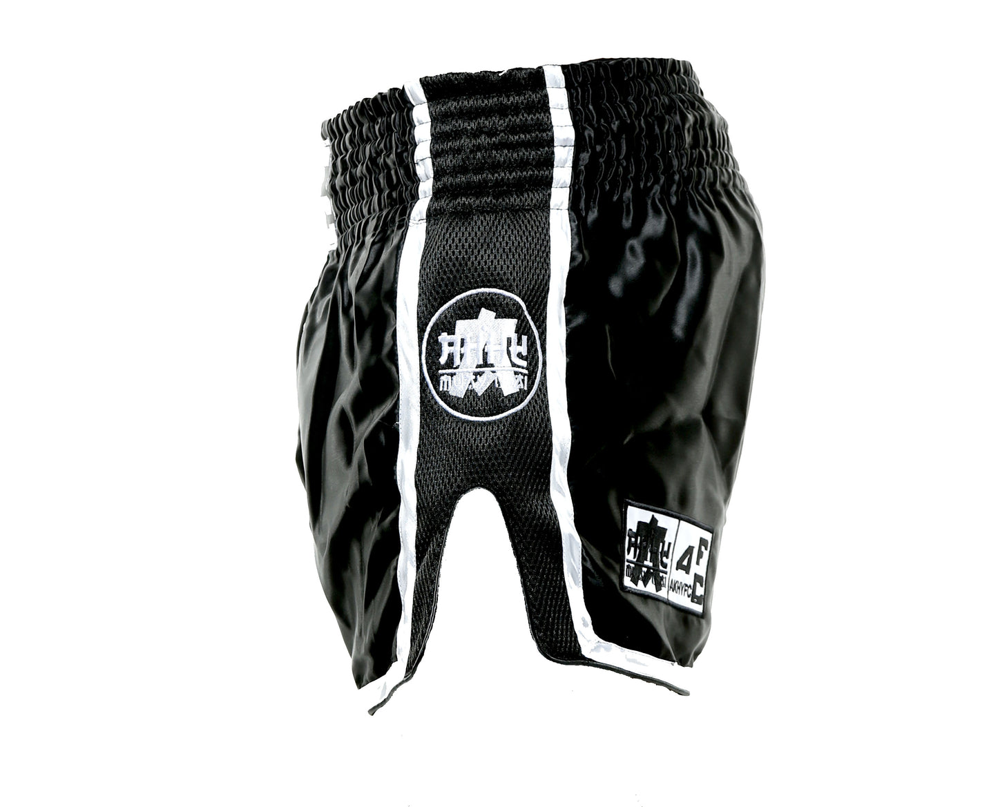 BLACK&amp;WHITE MMA SHORTS