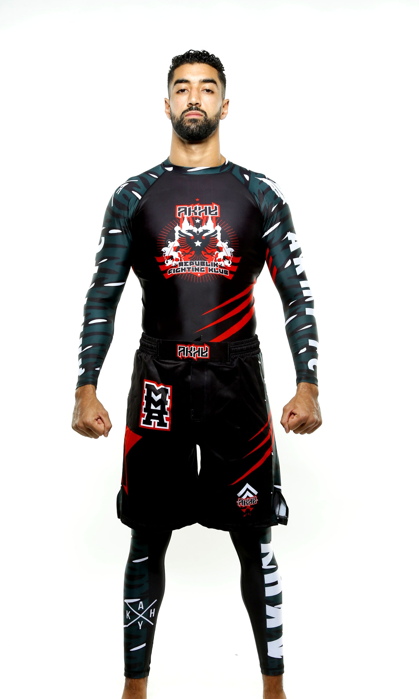 LONG SLEEVE REPUBLIK FIGHTING KLUB RASHGUARD