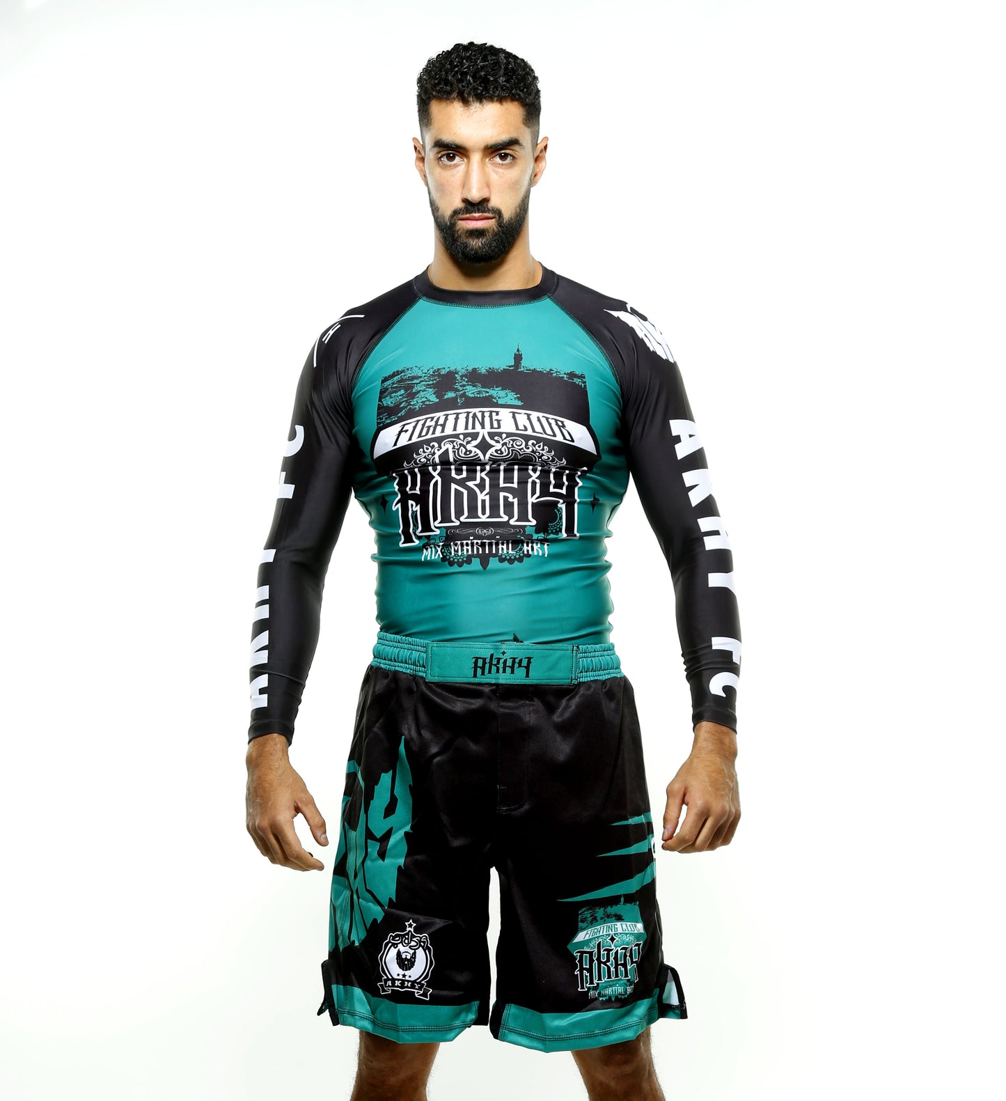 LONG SLEEVE RASHGUARD GREEN