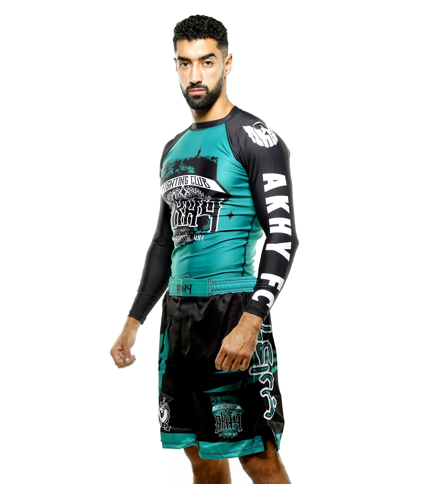 LONG SLEEVE RASHGUARD GREEN